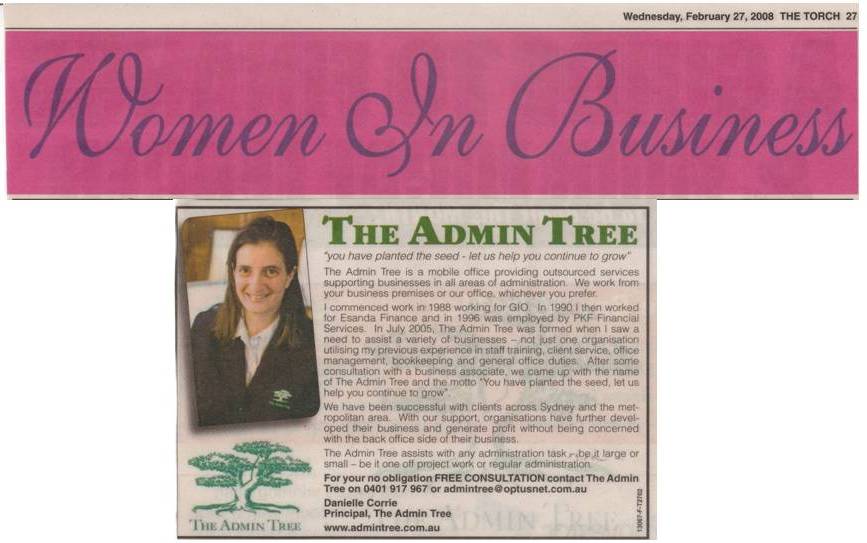 Women in Business 27 February 2008